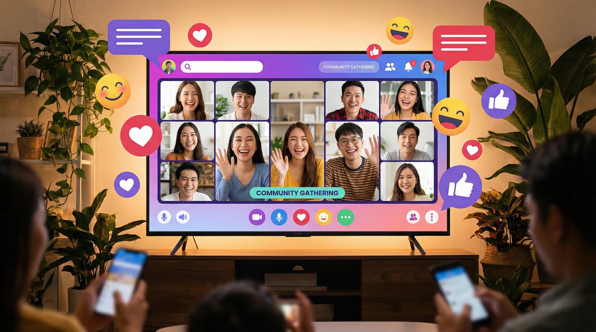 日本AV视频社区互动场景